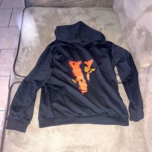 Black vlone hoodie